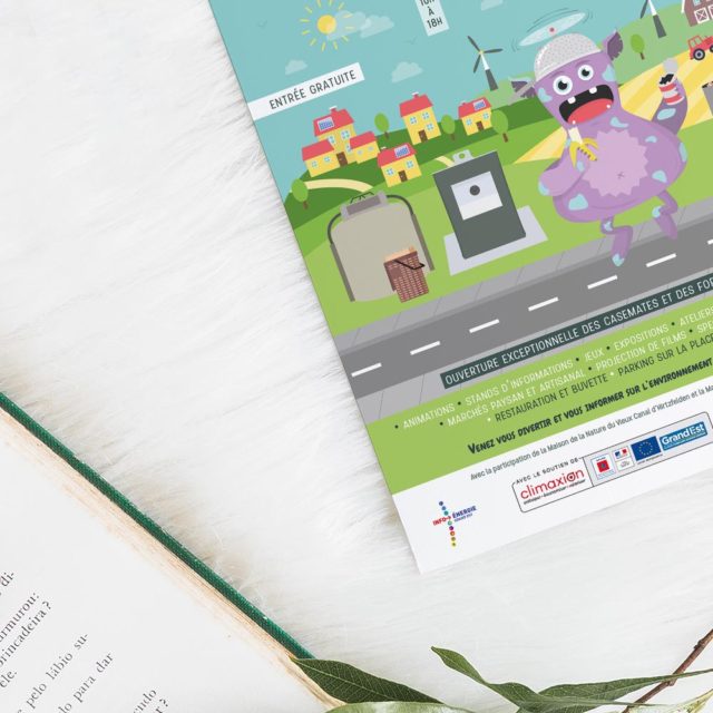 Print - Affiche - Programme - Illustration - Festival Tri, Energie &co