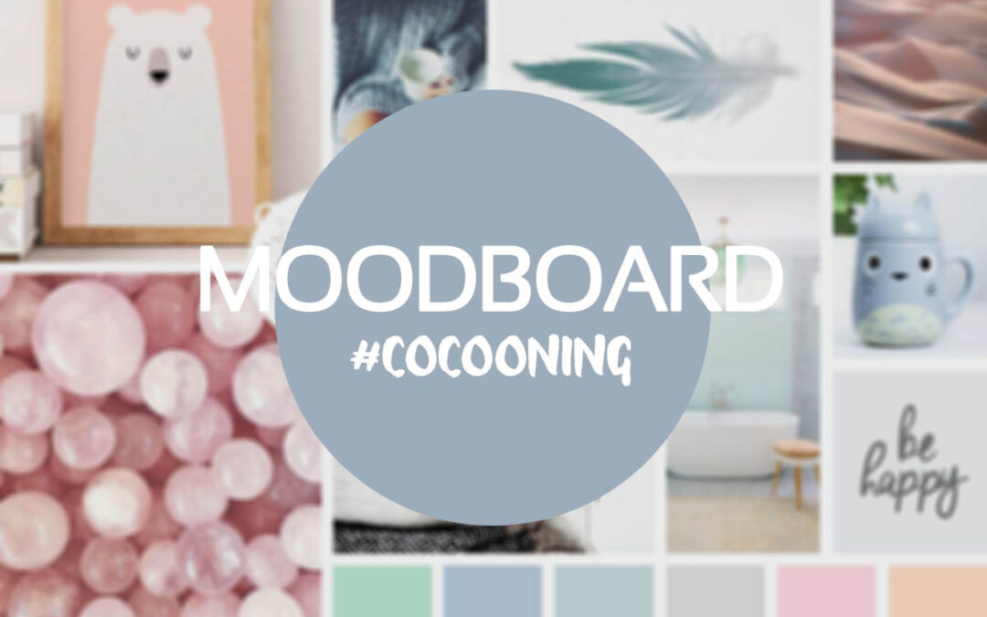 Montage photo décoratif | Moodboard cocooning | Graphiste jeunesse Freelance